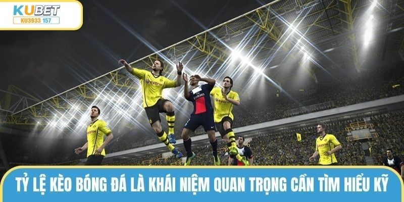 Tỷ lệ kèo bóng đá là khái niệm quan trọng cần tìm hiểu kỹ 